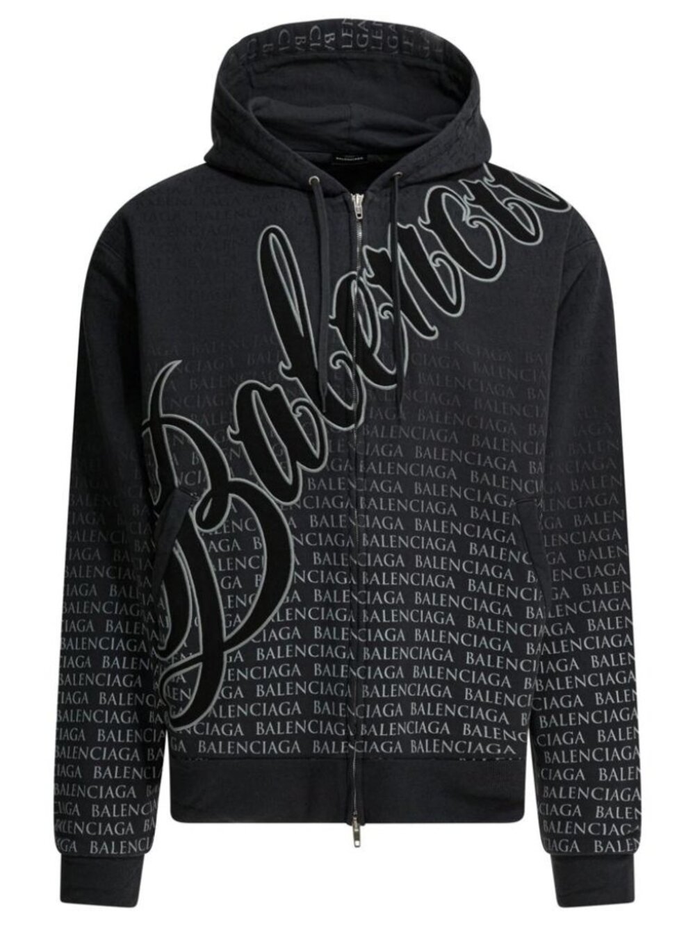 Balenciaga Big B Hoodie Tag Size L Men